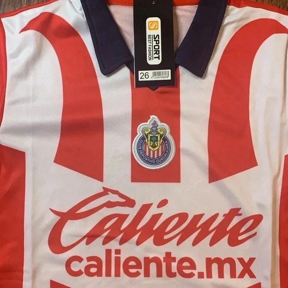 Club Guadalajara Las Chivas Home Soccer Jersey & Shorts Set Youth 2023-24 NWT - Picture 7 of 8